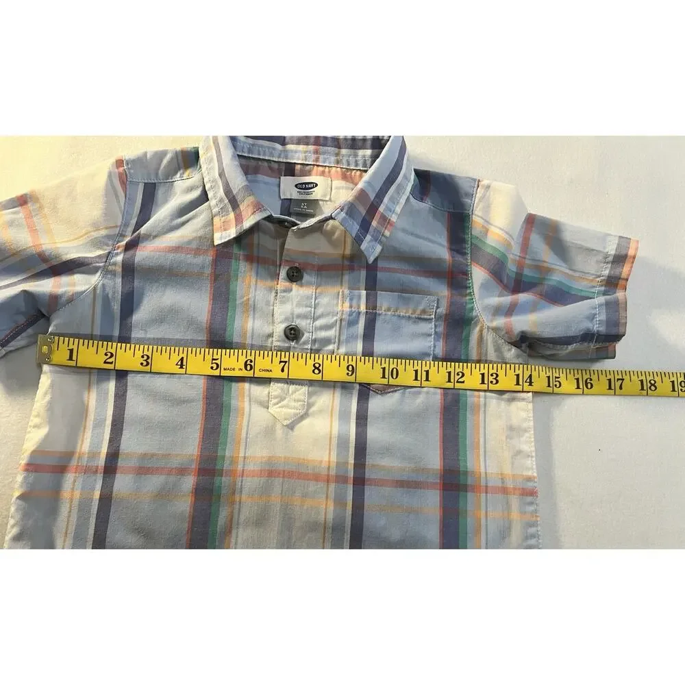 OLD Navy 5T Boys Multi Color Button Up
